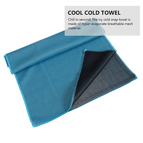 BESPORTBLE, 3 peças de toalhas refrescantes macias e respiráveis, toalha de microfibra de secagem rá