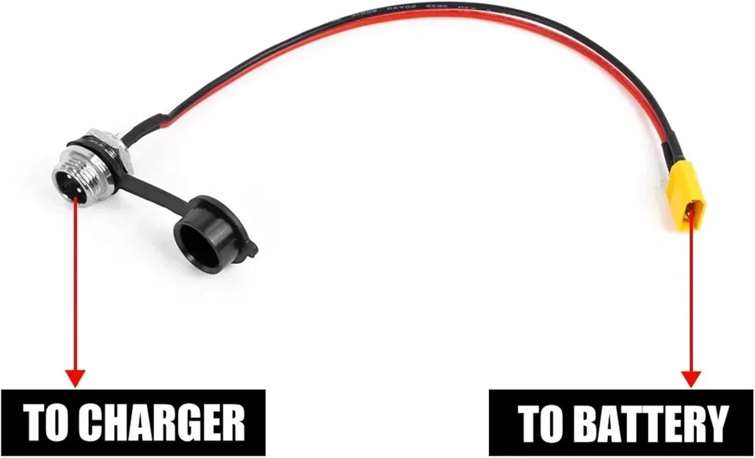 Charging Port Compatible with Zero 8 9 10 8X 10X 11X Speedual Electric Scooter Parts Compatible with VSETT 8 8+ 9 9+ 10+ Socket Plug Accessories, White