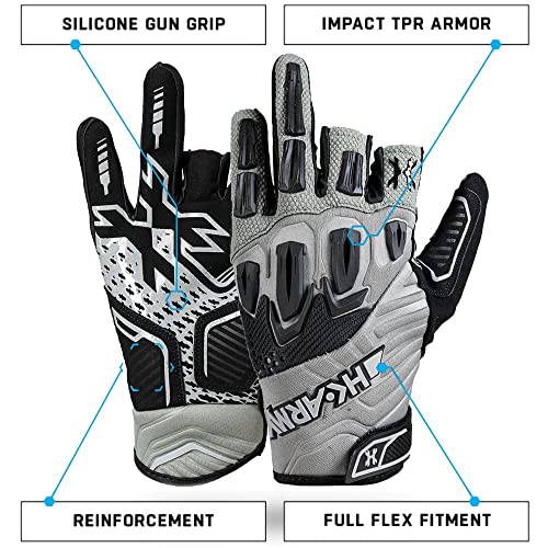 image for HK Army Hardline Armored Glove -Graphite - XL, X-Large