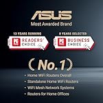 ASUS RT-BE92U BE9700 Tri-Band WiFi 7 Router, Supports New 320MHz Bandwidth & 4096-QAM, MLO, AI WAN Detection, AiMesh Support, Subscription-Free Network Security & Comprehensive VPN Features - Image 2