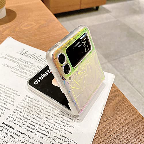 Coque antichoc Z Flip 4 avec protection renforcée et reflets brillants colorés - 3