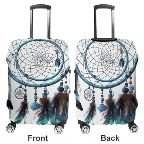 Native American Dream Catcher Printed Luggage Cover Protector, Fits 18-32 Inch Luggage3