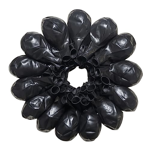 Image of 90 Pack Black Balloons 18 inch Black Latex Party big Balloon Bulk for Various Party Events Decorations