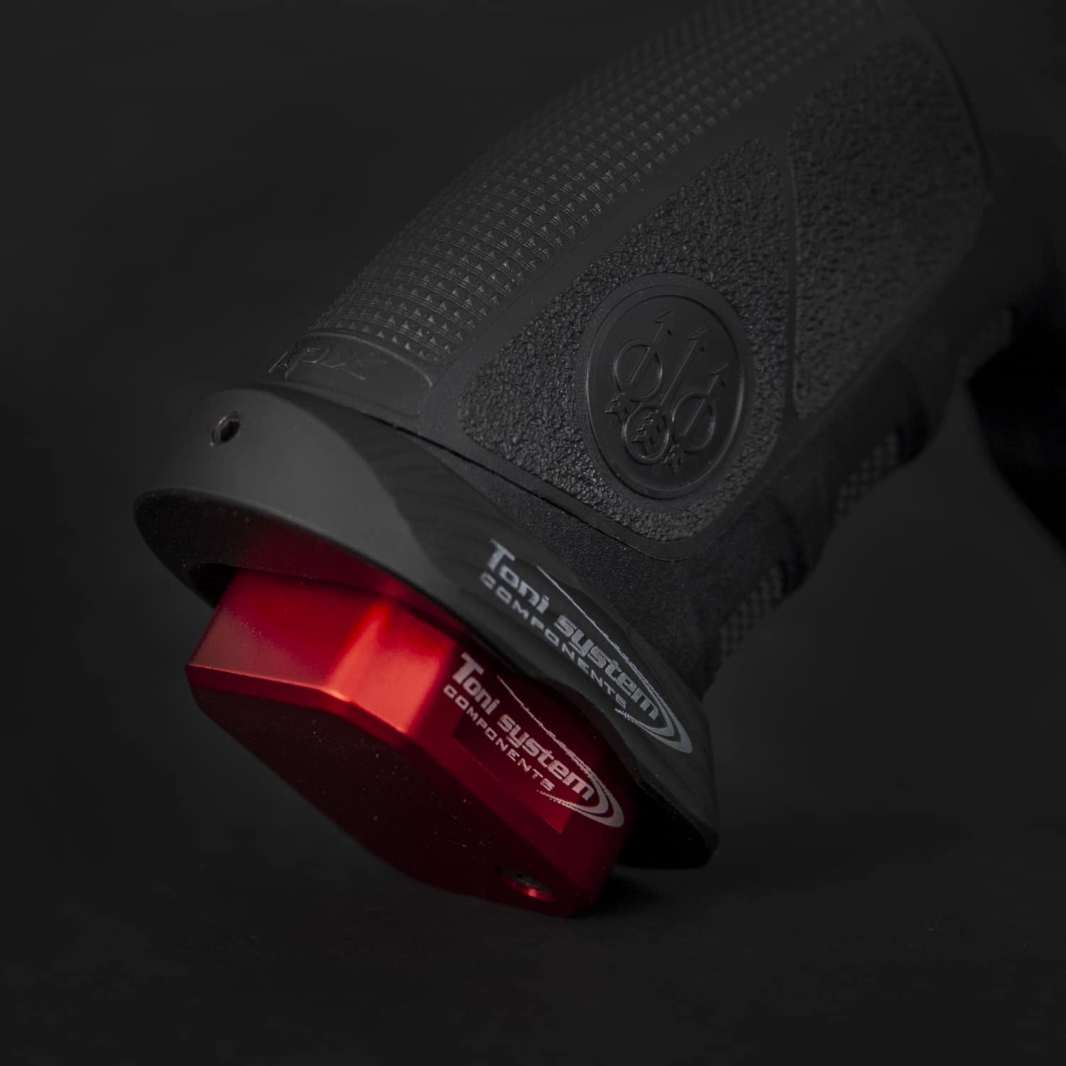 Toni system Pad +2 Schuss für Beretta APX Code PAD2APX (kompatibel mit Minirock) (rot)
