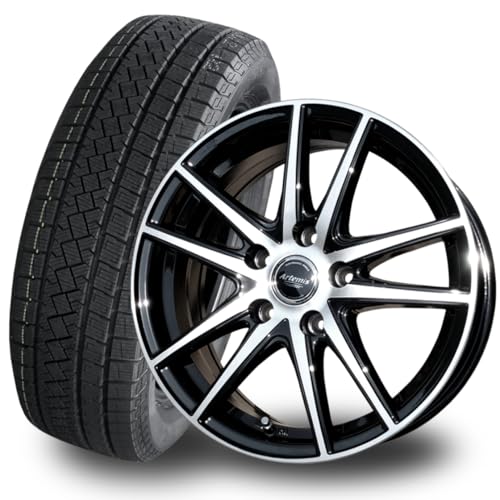 195/65R16 スタッドレスタイヤ&ホイール4本セット 新型60系プリウス他 インチダウンサイズ,スタッドレスのご提案 (※注意:プリウス,50系以前のPCD100車輌,装着不可)