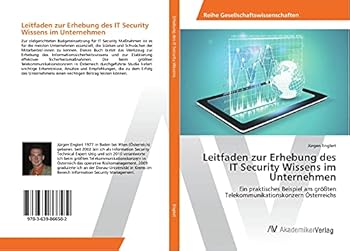 Paperback Leitfaden zur Erhebung des IT Security Wissens im Unternehmen [German] Book