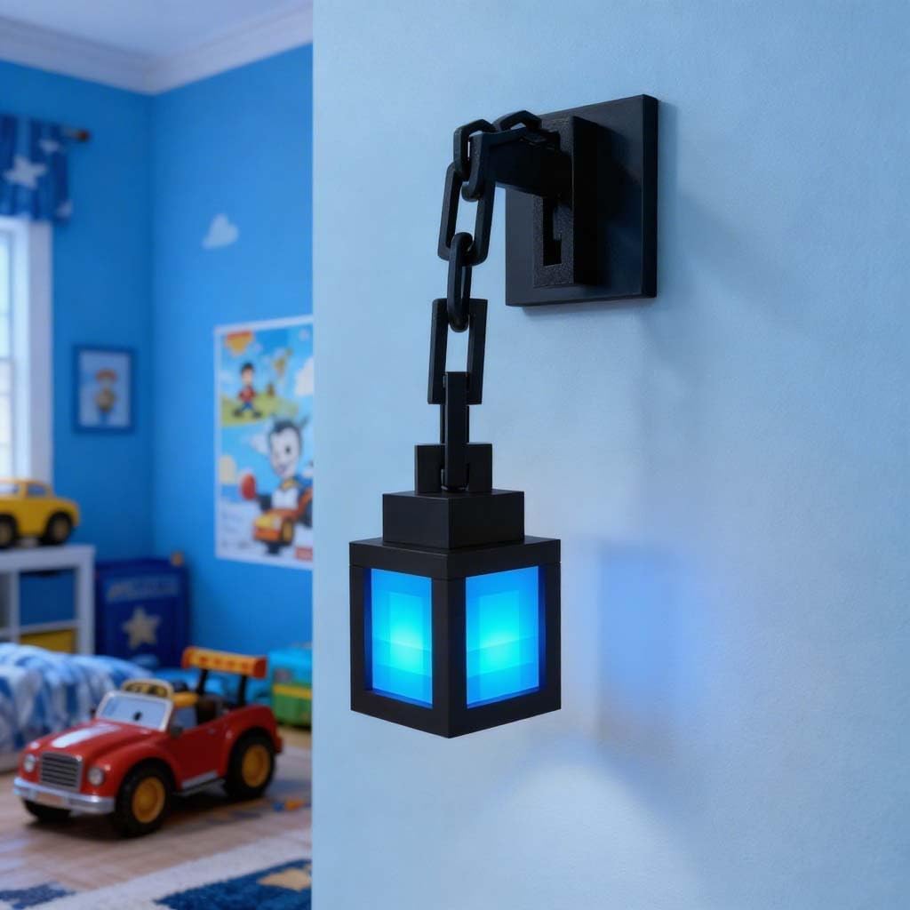 1Pcs Mood Lighting Lamp Pixel Night Lamp Pixelated Lantern Night Light 16-Color Led Night Light with Remote Touch — view 6