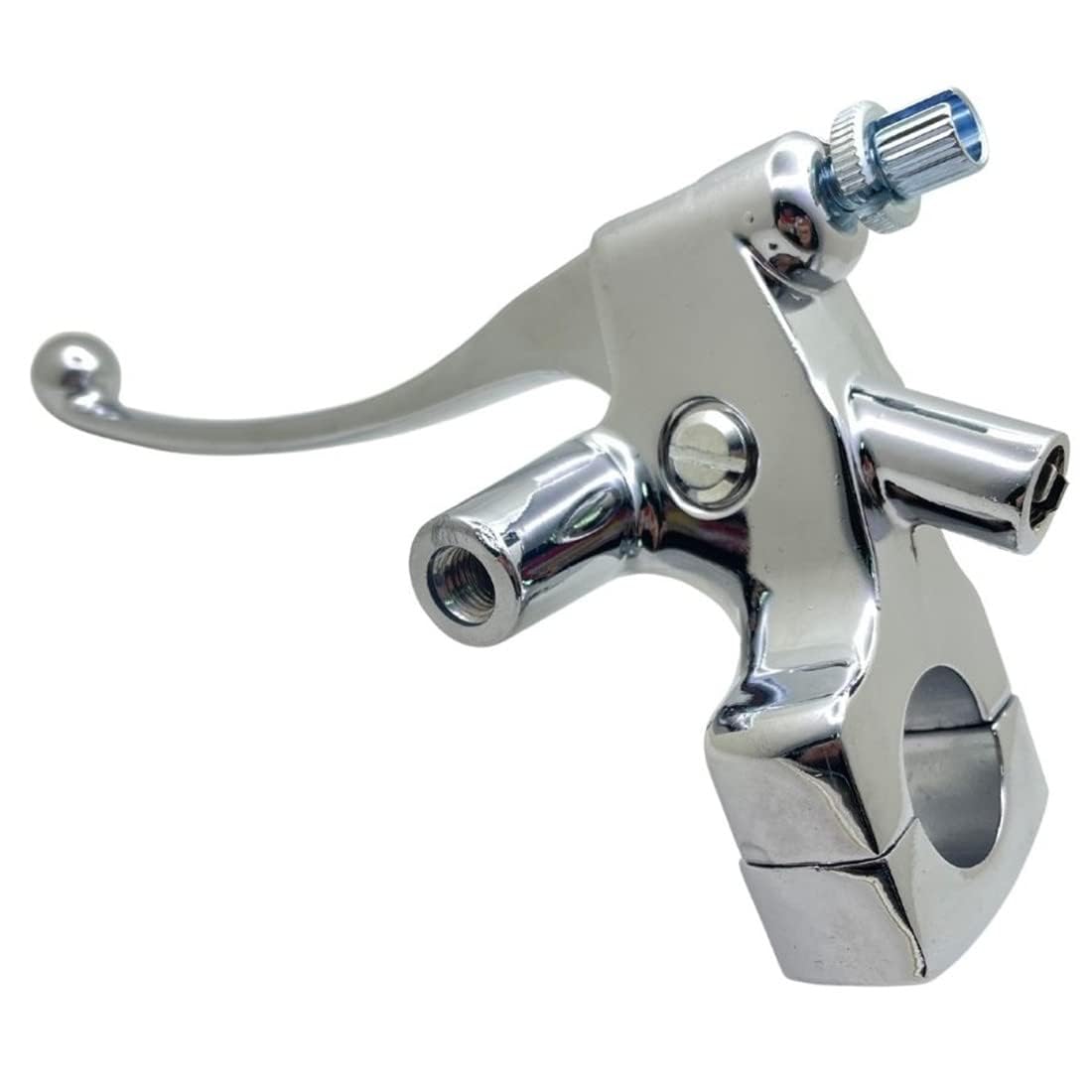 1 paio di leve freno frizione moto universali cromate da 25 mm e 1 pollice, serbatoio cilindro principale per Honda Shadow VT600 VT750 VT1100 VT1300 VTX1300 VF750 VLX Deluxe Aero ACE Spirit Magna