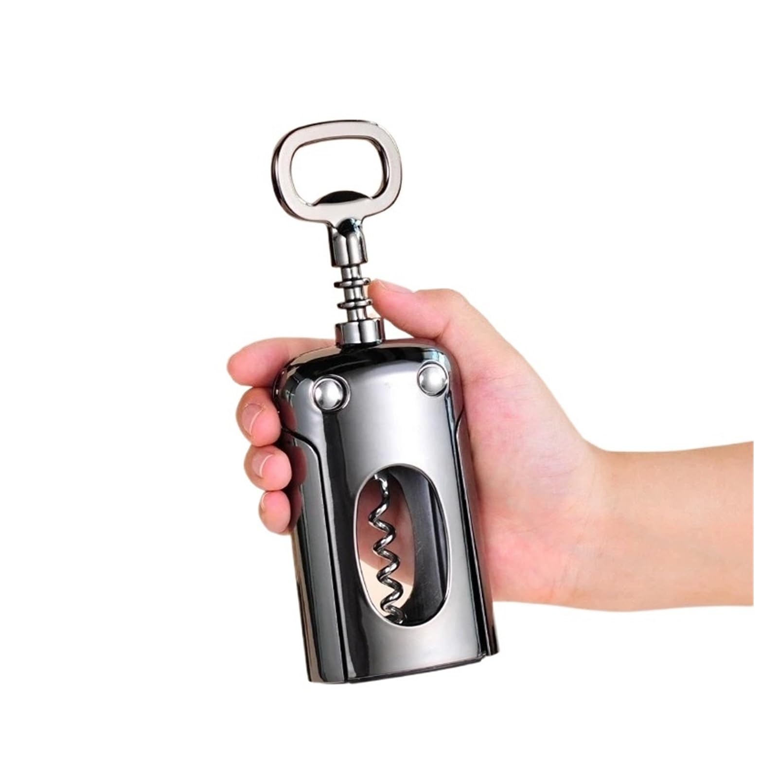 Tragbarer Korkenzieher, Weinöffner aus Zinklegierung, for Bar-Restaurant(1pcs)