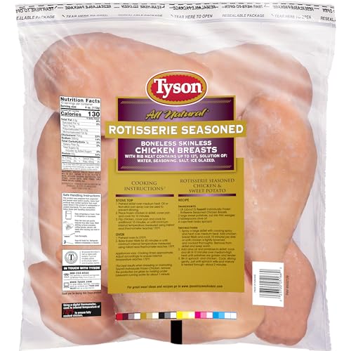 Tyson 10000039411 Rotisserie Seasoned Chicken Breasts, 2.5 Lb thumb #3