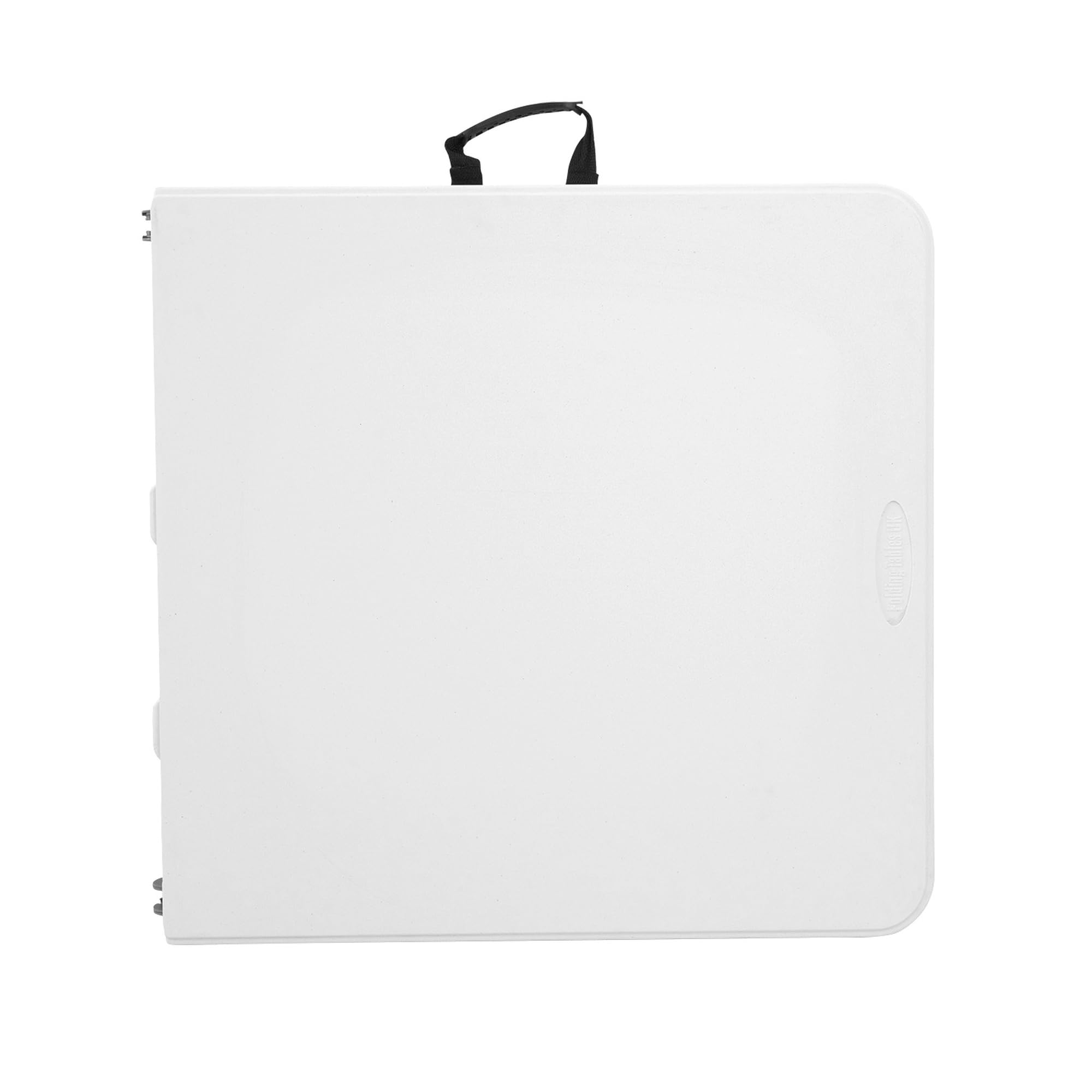 Mesa Plegable Multifuncional de Altura Regulable 122 x 60 x 50-74cm, con asa para su Desplazamiento