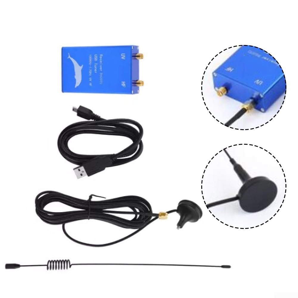 Récepteur tuner USB RTL2832U+R820T2 Radio AM FM, puce optimisée et sensibilité améliorée (B)
