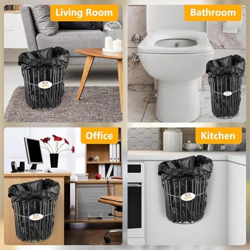 Image of FineArts Use Me Shutter K Fine Stainless Steel Wall Mount Dustbin Stand for Kitchen & Bathroom Garbage Bin Holder Space Saving Waste Bin Support Rack.