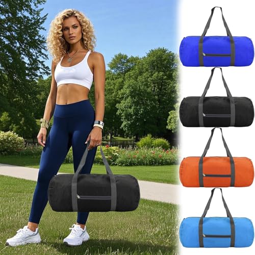 Foldable Travel Duffel Bag - Lightweight Gym Sports Bag for Women & Men, Portable Carryall for Fitness, Camping, and Shopping3