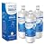PUREPLUS 3US-AF01 Under Sink Water Filter Compatible with 3US-AF01, 3US-AS01, WHCF-SRC, WHCF-SUFC, WHCF-SUF, 3Pack