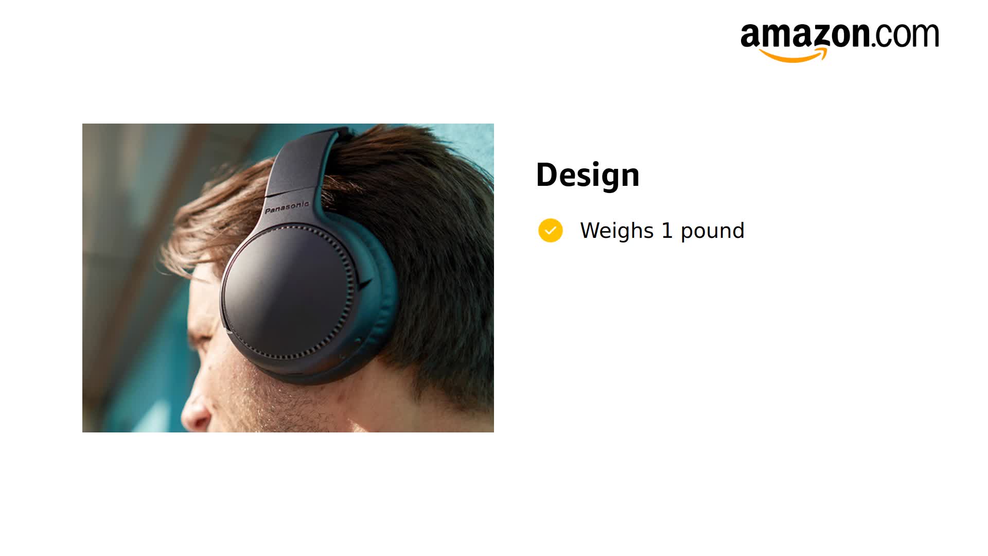 Amazon.com: Panasonic RB-M500B Deep Bass Wireless Bluetooth
