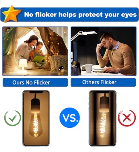 Dunbri Lampadina LED E27 Vintage Filamento