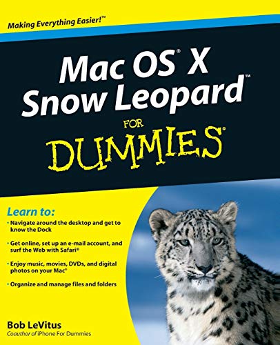  Mac OS X Snow Leopard For Dummies