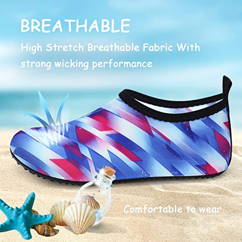 Image of ANLUKE Kids Boys Girls Water Shoes Barefoot Aqua Socks Fast Dry Beach Swim Outdoor Sports Shoes for Toddler