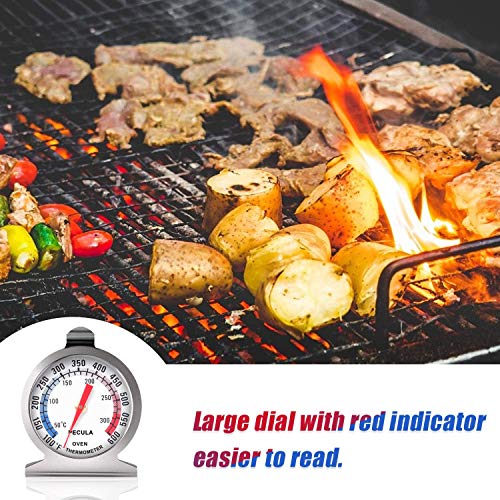 Pecula KXWDJ1P Oven Thermometer 50-300°C/100-600°F thumb #5