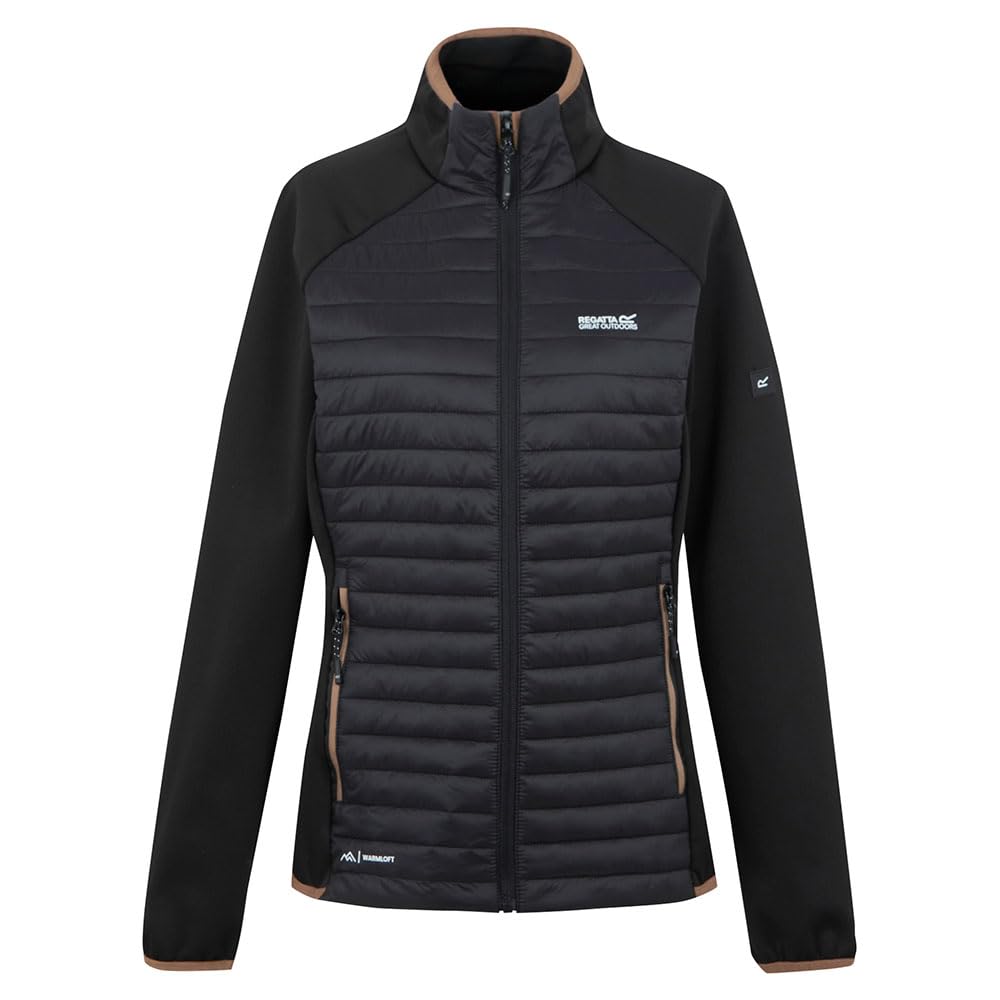 Regatta Womens Clumber Hybrid Jacket Lightweight Insulated Outdoor Hiking Layer