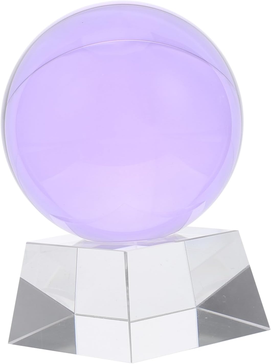ABOOFAN 1Set Purple Crystal Ball Adornment with Crystal Ball Ornament for Home Unique Birthday Present Present Box
