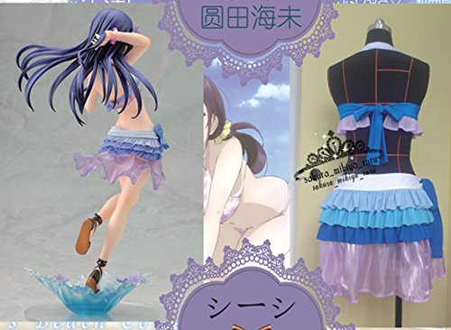 Amazon.co.jp: コスプレ衣装 ラブライブ！ 園田海未 夏色えがおで1, 2