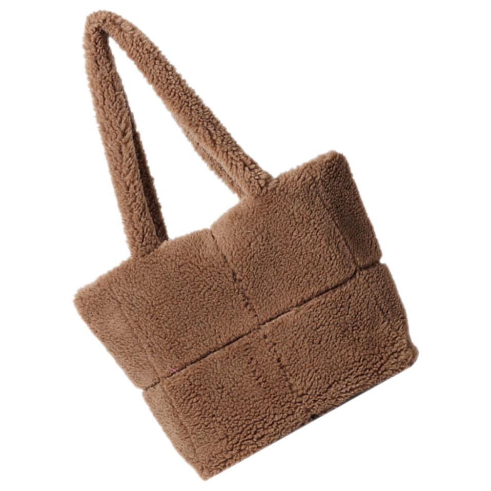 Paquet fourre-tout en peluche grand format ideal pour le travail et les sorties urbaines