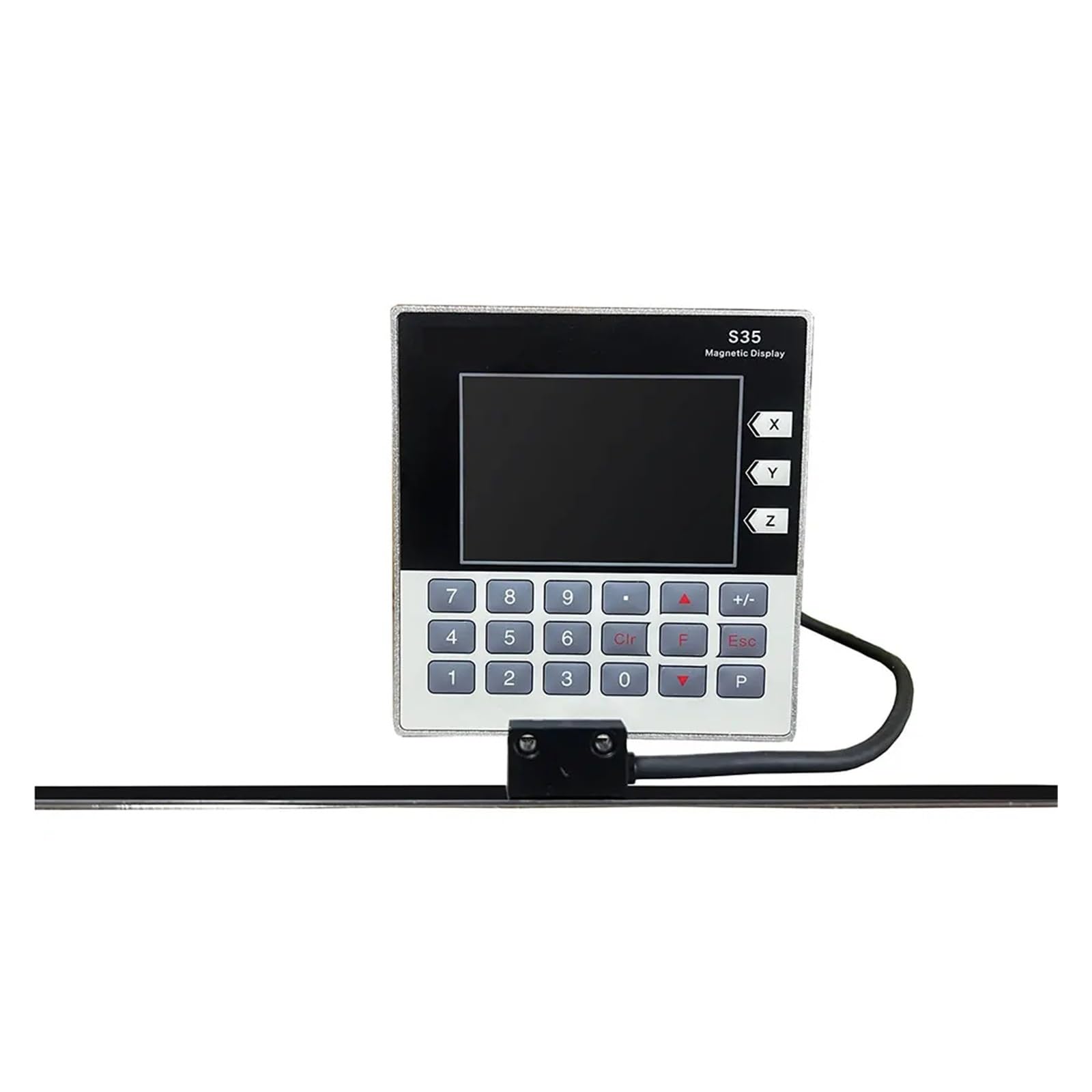 Skala Liniowa, Mini tTtl Odczyt LCD Zestaw Dro Magnetyczny 2 Osie Sino Optyczna Tokarka Elektroniczne Wagi Liniowe Cyfrowe Pomiary(S35-3-1M)