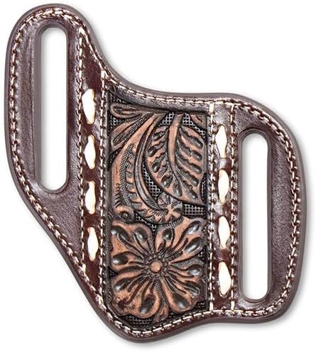 ARIAT Floral Filigree Pancake Knife Sheath