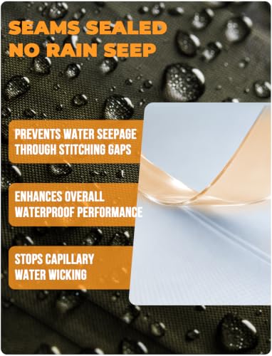 Image of ANYOO Hooded Rain Poncho for Adults Waterproof Lightweight Rain Coat for Men Women Reusable Rain Jacket for Emergency Outdoor