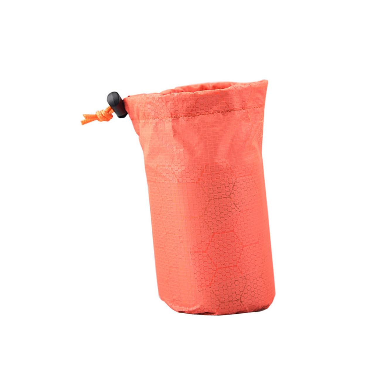 WOONEKY Camping Essentials Sleeping Bag Compression Sack Emergency Insulation Bag 2pcs for Hiking Travel Random Color