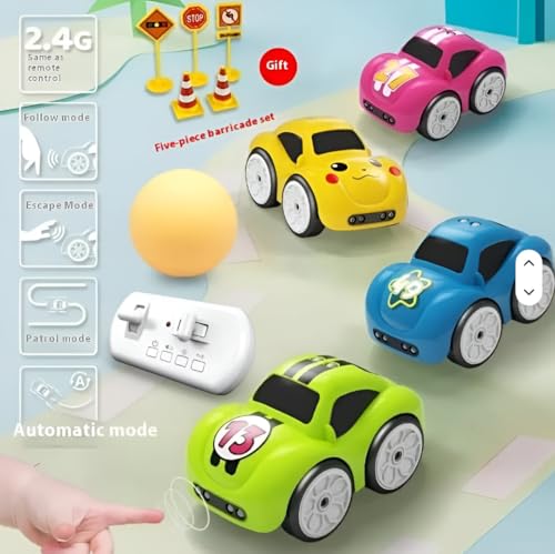 Image of RC Intelligent Sensor Stunt Car with Gesture Control & LED for Kids 3+ Years(Multicolor)