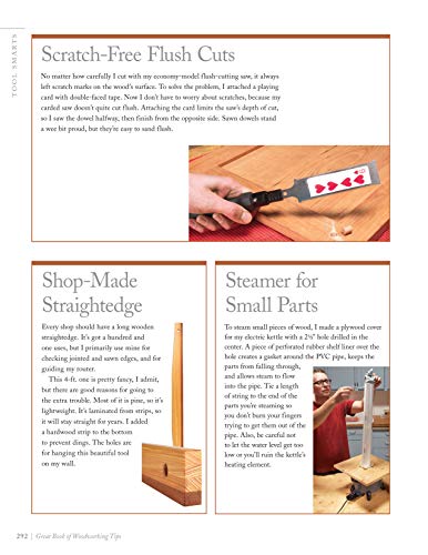 Great Book of Woodworking Tips: Over 650 Ingenious Workshop Tips, Techniques, and Secrets from the Experts at American Woodworker (Fox Chapel Publishing) Shop-Tested and Photo-Illustrated - Image 19