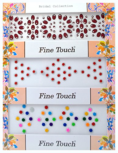 Avx Fashion Multi Colors Bindis Temporary Tattoo Body Stickers Many Sizes (Z155)