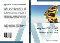 Austritt Eines Mitgliedstaates Aus Dem Euro 3639727967 Book Cover