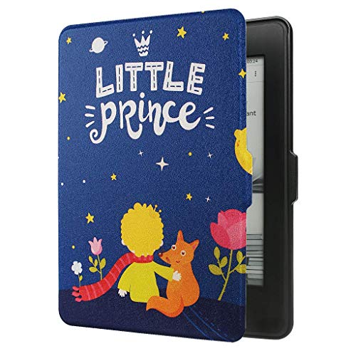 GOLINK Case for All-New Kindle E-Reader (8th Generation 2016) - Slim and Light Weight Shell Cover with Auto Wake/Sleep for Amazon All-New Kindle (6" Display, 8th Gen 2016 Released)-Little Prince