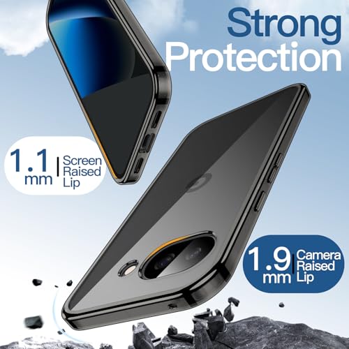 Image of JETech Case for Google Pixel 10a, Anti-Yellowing, Black