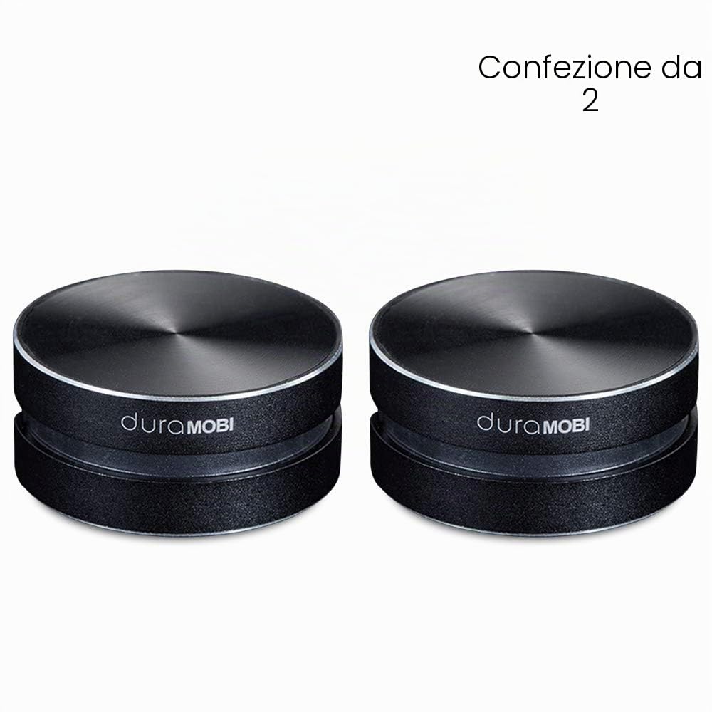 docooler Altoparlante wireless da 2 pezzi Altoparlanti a conduzione ossea Mini altoparlante stereo portatile ad alto volume Cassa di risonanza con microfono incorporato