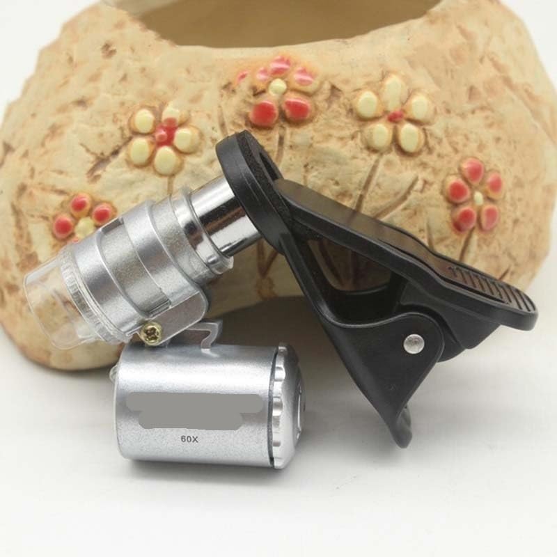 Microscope 60 Times Microscope, Light Source