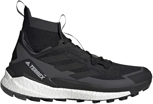 adidas Zapatos de senderismo Terrex Free Hiker 2 para hombre, Núcleo NegroGris SeisCarbono