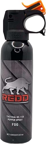 Redd, Tactical OC/CS - Spray pimienta Kodiak Top Fog (9 onzas)
