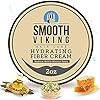 Smooth Viking Hair Styling Cream for Men - Grooming Hair Product - Matte Finish, Medium Hold and Minimal Shine Gel, Hydrating Fiber Cream for Daily Use, 2oz