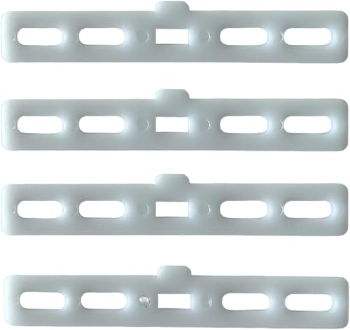 Insertos verticales de tela para persianas, para bolsillo superior para sujetar paletas (paquete de 12)