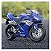 HYSXM per Yamaha YZF R1 1:12 Simulazione Statica Pressofusione Modello di Moto Giocattolo Decorazione Regalo di Festa Modellino di Moto in Scala pressofusa