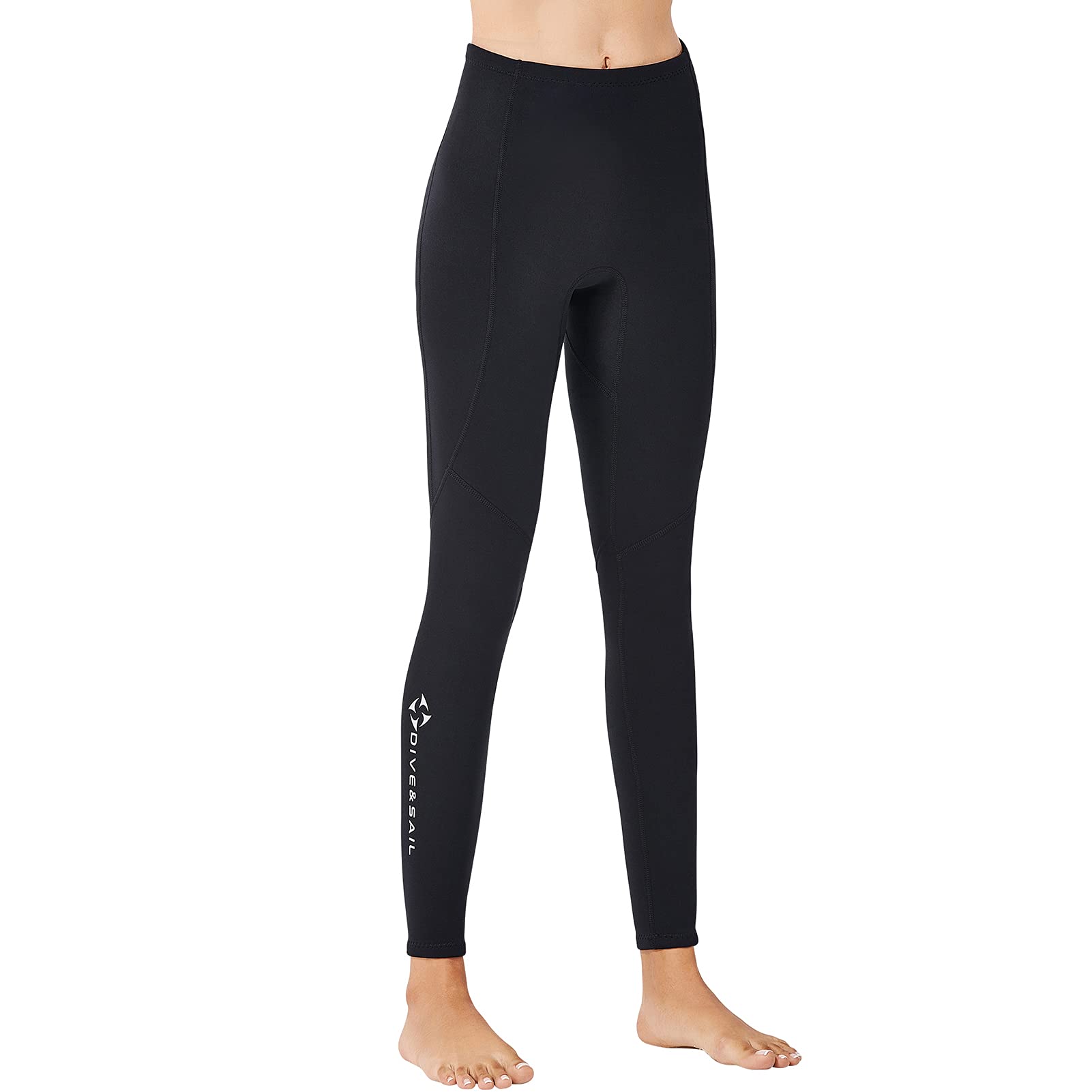 HUIOP Hombres Mujeres Pantalones de Buceo de Neopreno de 2 mm Pantalones Largos de Buceo para Buceo con esnórquel Surf,Pantalones de natación