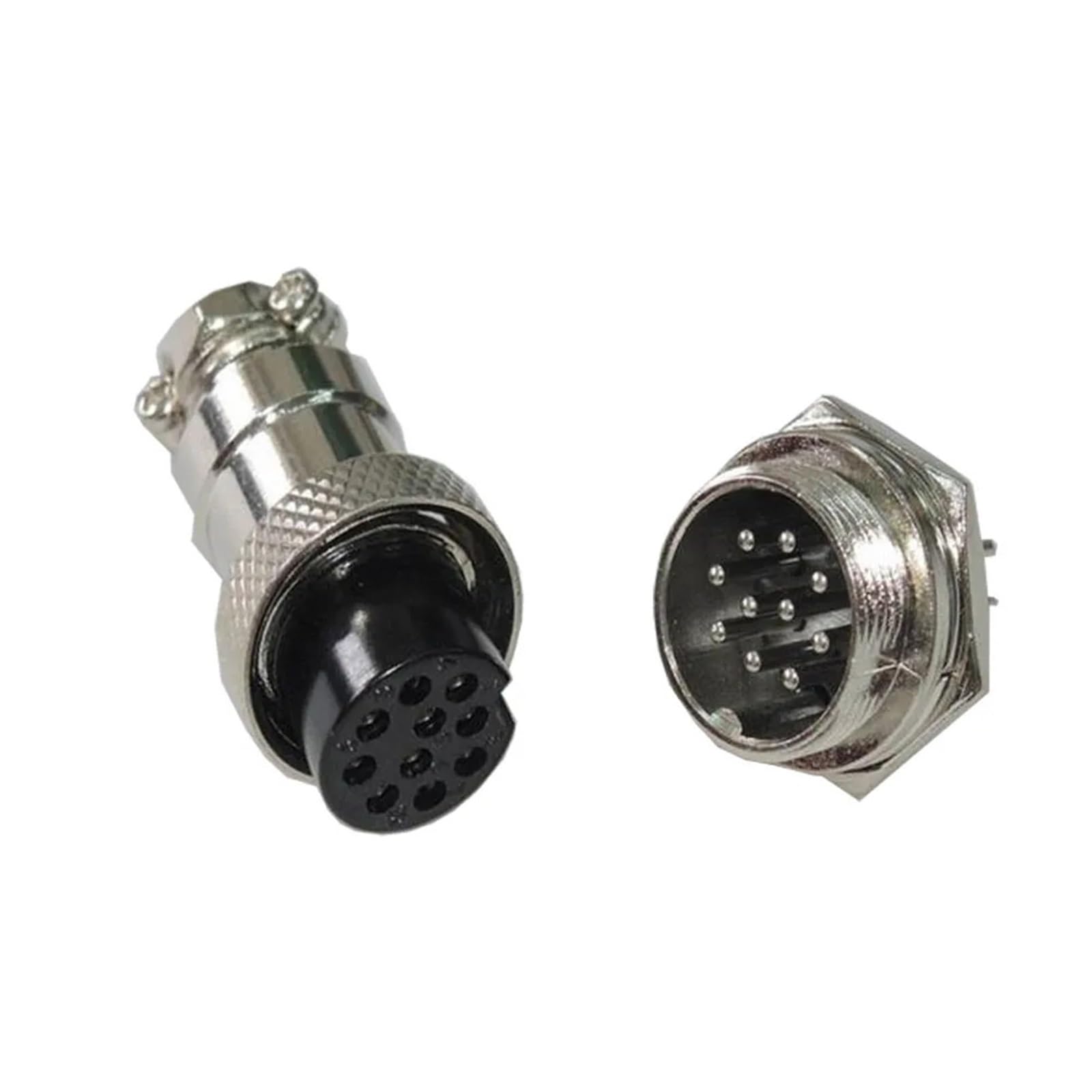 Conector de aviación de tornillo GX16-10 de 10 pines y 16 mm(5 Sets)