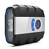 Portable Air Compressor for Cars, AHAHOO DC 12 Volt Auto Digital Tire Inflator Pump with 150Psi Tyre Gauge