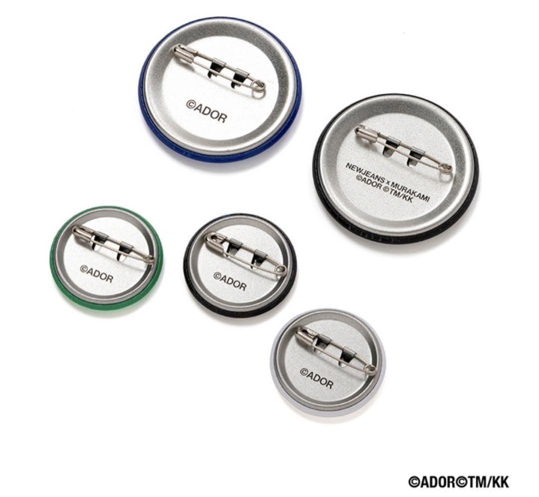 NJZCOMPLEXCOM限定 新品缶バッジ ピンバッジNEW JEANS