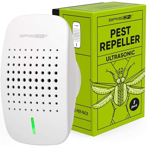 Ultrasonic Pest Repeller Plug in – Bionic and Ultrasound Repellent Defender 1 Pack Get Rid of...